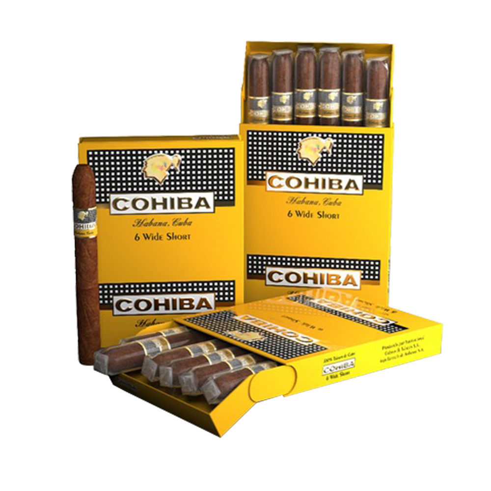 Xì Gà Cohiba Wide Short- Hộp 6 điếu Xì Gà Cohiba Wide Short- Hộp 6 điếu
