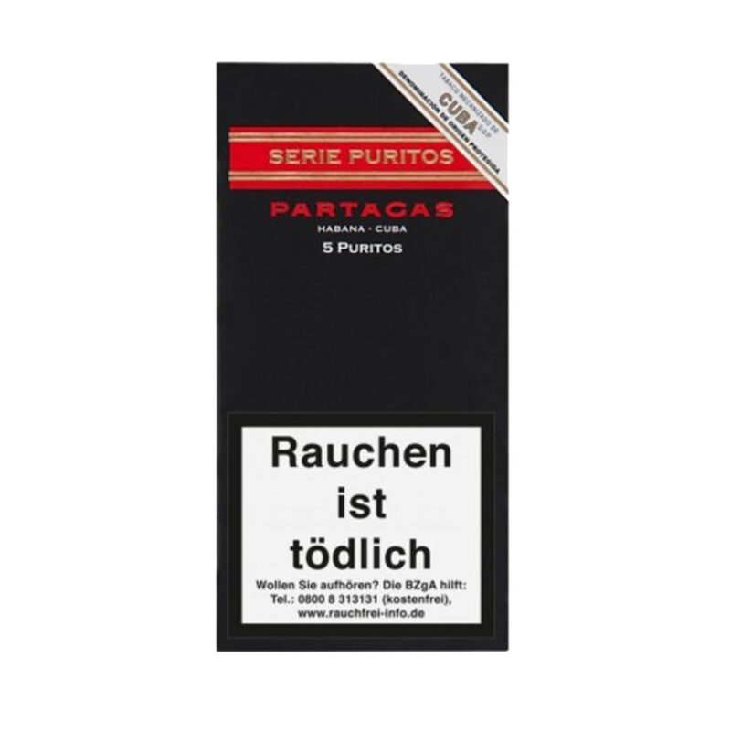 Xì gà Partagas Puritos - Hộp 5 điếu