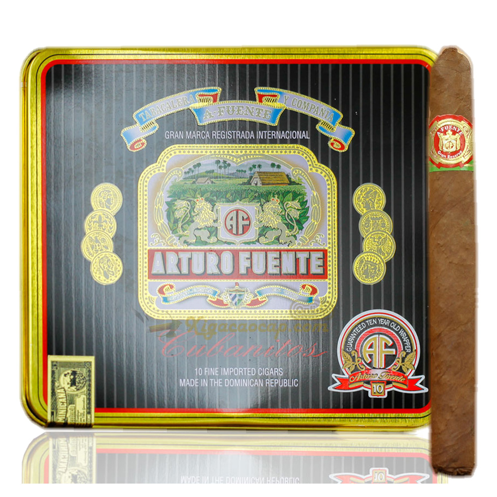 Xì gà mini Arturo Fuente Cubanitos 11.5×32 – 10 điếu Xì gà mini Arturo Fuente Cubanitos 11.5×32 – 10 điếu